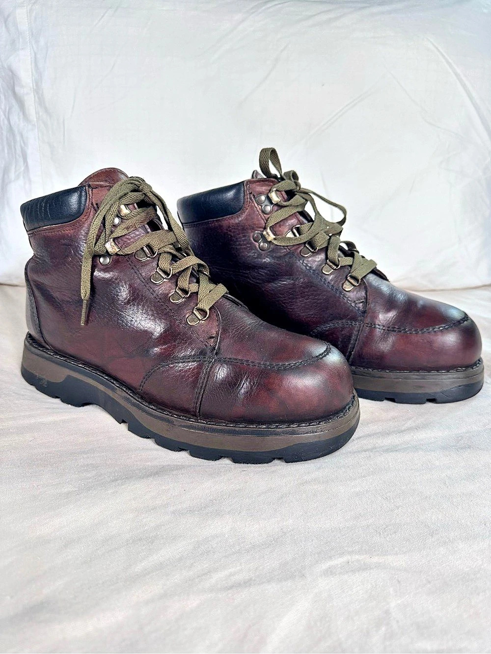 Vintage Saute Mouton Leather Boots